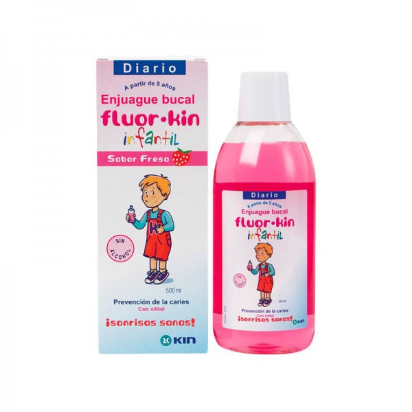 FLUOR KIN INFANTIL ENJUAGUE BUCAL...