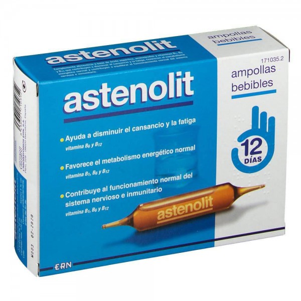ASTENOLIT AMPOLLAS BEBIBLES  12 AMP