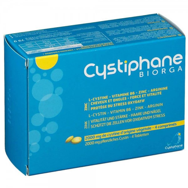 CYSTIPHANE BIORGA (CYSTINE B6 ZN)...